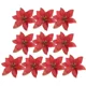 thumbnail image 3 of Guirnalda navideña con flores artificiales y purpurina para decoración de árbol de Navidad, fiesta de Año Nuevo, decoración del hogar, flores falsas, 3 of 5