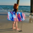 thumbnail image 4 of Bluewater Beach 33" Foam Bodyboard with Leash, 95-125 lbs., Americana Print, 4 of 6