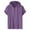Purple, variant on Mens Short Sleeve Hoodie Sweatshirts Drawstring Hooded Pullover Sports Tops