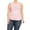 Light Pink, variant on Women's Plus Size Basic Sleeveless Racer Back Casual Solid Cami Tank Top XL-3XL