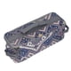 thumbnail image 5 of Bolsa de almacenamiento de utensilios de camping Bolsa de vajilla de estilo nacional con doble cremallera desmontable de gran capacidad con asa para bordado azul al aire libre, 5 of 12