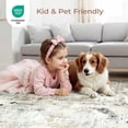 thumbnail image 5 of Reepow 5x7 Brown/Grey Modern Abstract Neutral Indoor Soft Machine Washable Non-Slip Low Pile Carpet Area Rugs for Living Room Dining Room Office, 5 of 9