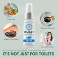 thumbnail image 5 of MIST N' GO By OMAZE Refresh Toilet Spray | Bathroom Spray Odor Eliminator | Toilet Smell Eliminator Deodorizer - Dream 2FL OZ, 5 of 8