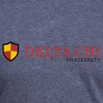 thumbnail image 3 of CafePress - Delta Chi Fraternity Full Color Logo T Shirt - Mens Tri-blend T-Shirt, 3 of 4