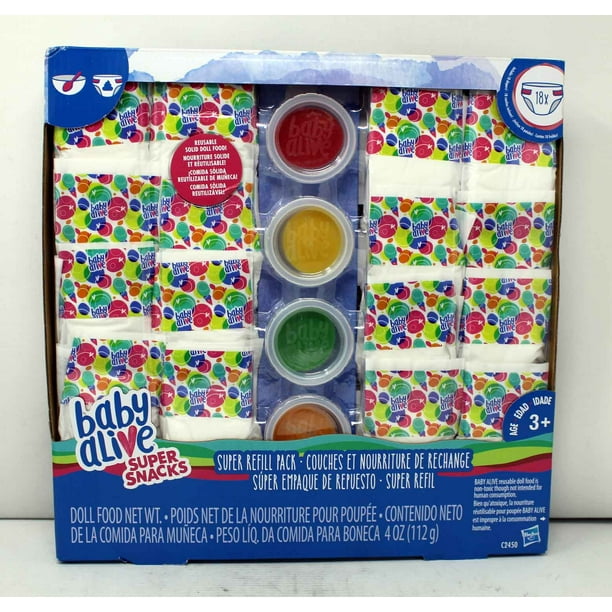 Baby Alive Super Snacks Super Refill Pack Walmart Com Walmart Com