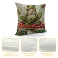 thumbnail image 4 of Qinduosi Pillow Covers,Mushroom Pillow Covers,Do What Makes You Happy,mmushroom Decor Pillows Cover ,Mushroom Gifts, Gifts,s Gifts for Women,ushroom Gifts for Women White, 4 of 5