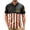 Black, variant on Men’s USA 250th Anniversary Flag Print Short Sleeve Button Down Shirt, Regular Fit Patriotic Summer Casual Beach Pocket Shirt Light Blue XXL