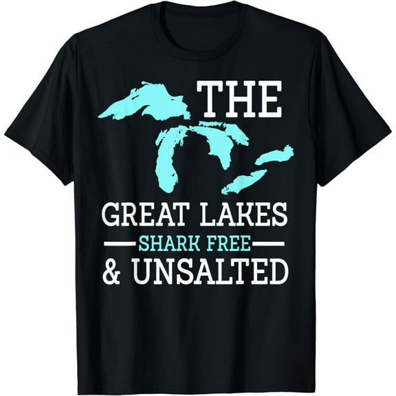 The Great Lakes Shark Free Unsalted T-Shirt
