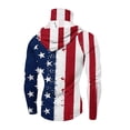 thumbnail image 4 of Independence Day Sun Protection Cycling Fishing Shirts for Men UPF 50+ Long Sleeve Hoodie with Face Mask UV Rash Guard Quick Dry Hiking Shirt, 4 of 4