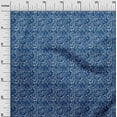 thumbnail image 2 of oneOone Cotton Flex Fabric Leaves & Floral Block Print Fabric By The Yard 40 Inch Wide, 2 of 4