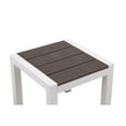 thumbnail image 2 of Mesa Benzara Josh 46x41x46 cm Marco de aluminio blanco gris, 2 of 5