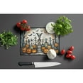 thumbnail image 5 of Pet Cemetery Spooky Halloween Glass Cutting Board Large 12 in x 15 in, 5 of 5