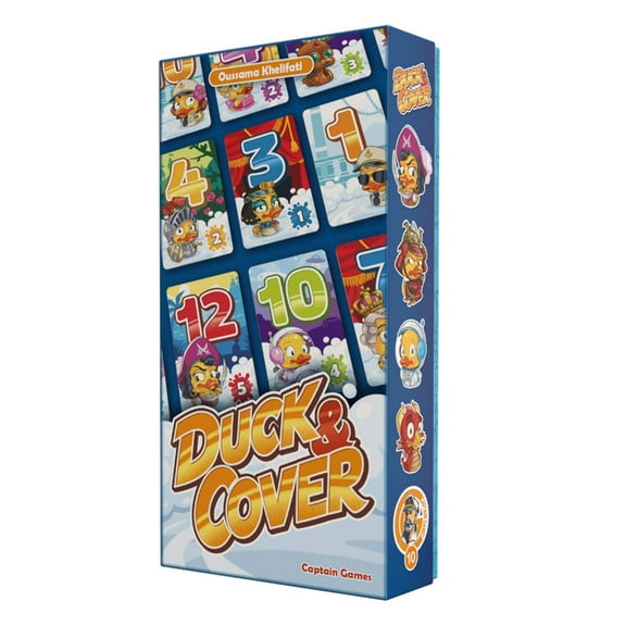 Duck and Cover Family Card Game for Ages 8 and up, from Asmodee