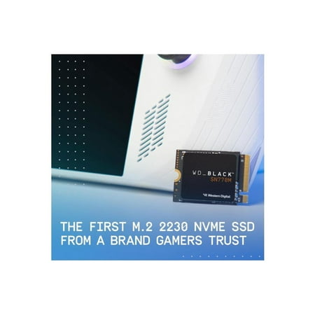 WD - BLACK SN770M 2TB Internal SSD PCIe Gen 4 x4 M.2 2230 for ROG Ally and Steam Deck