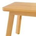 thumbnail image 4 of Alaterre Furniture Shelburne 73in. Dining Table 2-Piece Set, Natural, 4 of 13