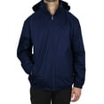thumbnail image 4 of Men’s Fleece Lined Windbreaker Jacket Coat With Tuck In Hood (S-2XL), 4 of 5