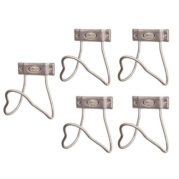 Dura-Loop Stainless Steel Water Hose Hanger Large USA Made (5-Pack)