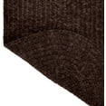 thumbnail image 5 of Better Trends Oval Braided Rug 96"x 120" 100% Cotton Rug for Indoor Use, Area Rug for Bedroom Chenille Solid Collection - (Chesnut), 5 of 6