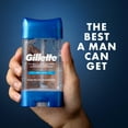 thumbnail image 4 of Gillette Antiperspirant and Deodorant for Men, Clear Gel, Cool Wave, 4 of 18