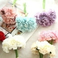 thumbnail image 1 of 6 Branches/Bouquet Mother's Day Gift Artificial Carnations Flowers Home Decor, 1 of 8