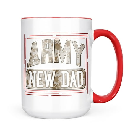 

Neonblond ARMY New Dad Camo Mug gift for Coffee Tea lovers