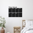 thumbnail image 3 of Plan Board Black Rectangular Self-Adhesive 1Pcs 22.8X17.7X0.1In Students Teachers, 3 of 7