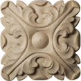 thumbnail image 1 of Ekena Millwork ROS04X04ACMA 4.25 in. W x 4.25 in. H x .62 in. P Acanthus Rosette- Maple- Architectural Accent, 1 of 1