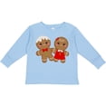 thumbnail image 3 of Inktastic Gingerbread Couple Boys or Girls Long Sleeve Toddler T-Shirt, 3 of 5