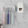 thumbnail image 2 of Exprimidor de pasta de dientes automático, dispensador de pasta de dientes montado en la pared, simple, 2 of 5