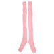 thumbnail image 4 of Calentadores de tubo de pierna cálidos de punto de Cable Medias de invierno tubo de pierna hasta el muslo calcetines de bota rosa, 4 of 8