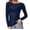 Blue, variant on Tittly Basic Tees T Shirts for Women Spring And Autumn New Black Transparent Mesh Bottoming Shirt Female Long Sleeved See Through Thin Mesh Shirt Womens Long Sleeve Tops Tshirts Shirts Black 3XL