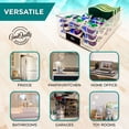 thumbnail image 3 of GoodQually Pantry Organizer Clear Storage Bins 4 Pack Clear Pantry Storage Containers – Kitchen Organizer Bins & Pantry Storage Fridge Organizers, Pantry Organization and Storage Bins, 3 of 8