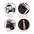 thumbnail image 3 of Diaper Bag Backpack: Suite 6-in-1 Diaper Backpack Set, Multi-Function Baby Travel Bag with Changing Pad, Stroller Straps, Bottle Bag and Pacifier Pocket, Black, 3 of 5