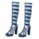 thumbnail image 1 of 1 par de botas altas hasta la rodilla prácticas para mujer, botas de pierna alta, botas de tacón alto para dama, 1 of 6