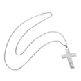 thumbnail image 1 of IDEANATEGRATE Collar Con Cruz Deportiva De Inoxidable Para Y Mujer Moderno Y Duradero, 1 of 7