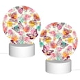 thumbnail image 2 of Balery Butterflies and Roses Pattern Acrylic Night Light Gift with 3 Color ModesTouch-Sensitive LED Lamp Perfect Gift for Mother's Day, Birthday, or Christmas, 2 of 9