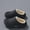 Dark Gray, variant on Puntoco Womens Felt Sherpa Warm Slippers Bedroom Cozy Memory Foam House Shoes with Fuzzy Plush Lining for Winter Indoor Outdoor White 10(44)