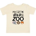 thumbnail image 3 of Inktastic My First Trip to the Zoo Cute Animals Boys or Girls Baby T-Shirt, 3 of 5