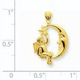 thumbnail image 2 of Beautiful 14K Angel, Moon and Star Pendant, 2 of 2