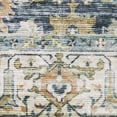 thumbnail image 2 of Oriental Weavers Charleston Washable Area Rug - CHA05 - 2' x 3' - in Blue/ Gold - Vintage Inspired, Non-Slip, Stain Resitant, Ultra Low Pile, Entryway, Bathroom Accent Rug, 2 of 4