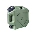 thumbnail image 4 of Contenedor de agua con grifo, barril de 15 l, gran capacidad, para transportar agua potable. Verde, 4 of 7