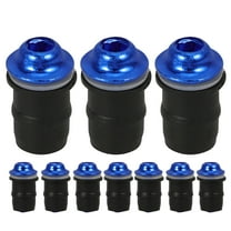 FRCOLOR Motorcycle Screw Windshield Bolt for Motorbike Mounting Nut Blue