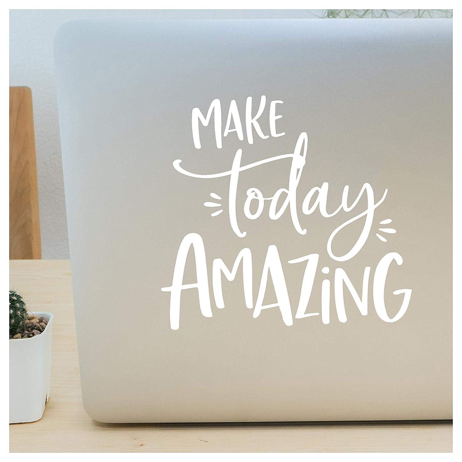 Make Today Amazing Motivational Vinyl Lettering Wall Decal Sticker ...