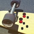 thumbnail image 3 of Milisten 1 Set Red Skateboard Shockproof Pads for and Stability, 3 of 8