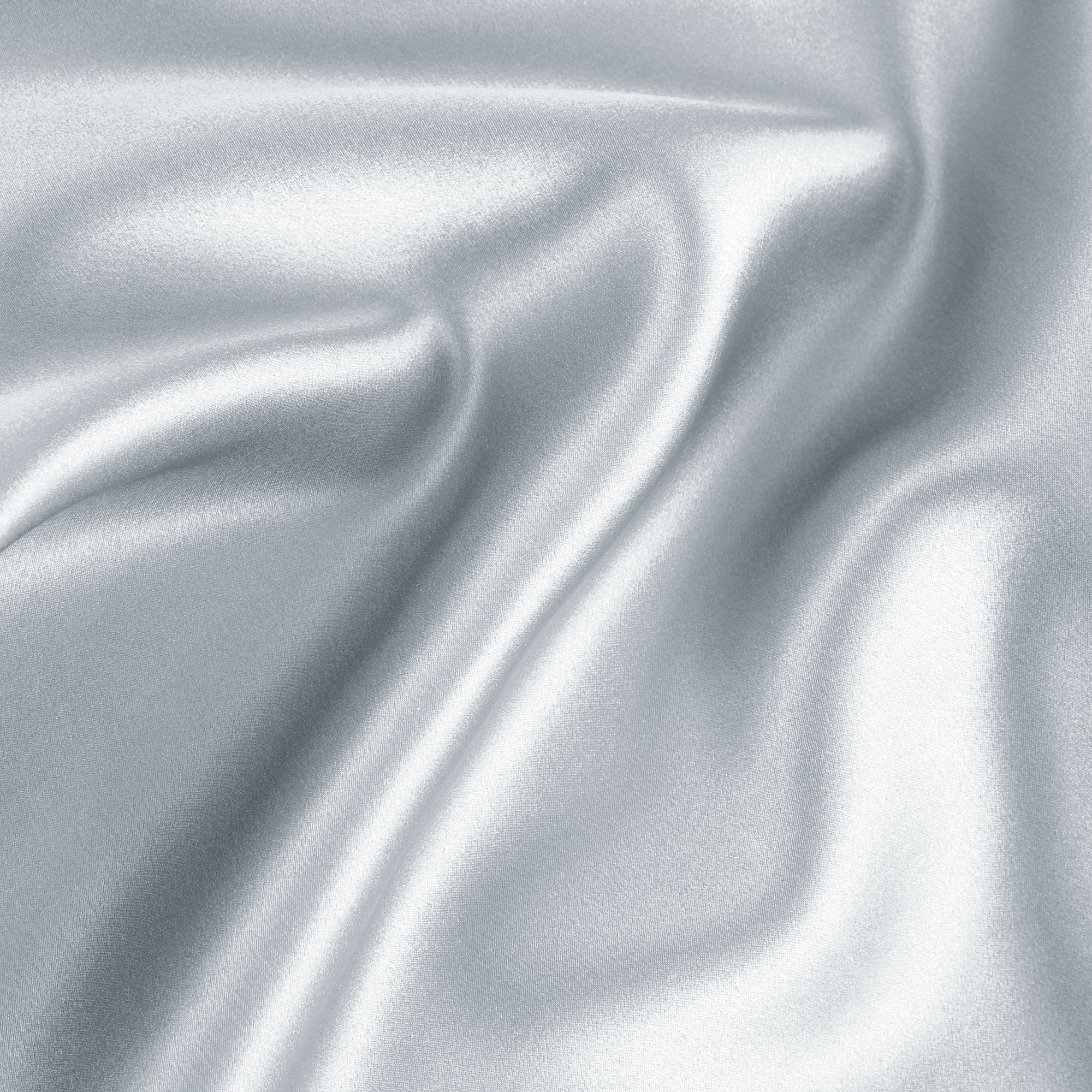PiccoCasa 25 Momme Silk Pillow Cover with Envelope Closure, Silver Grey Queen(20"x30")