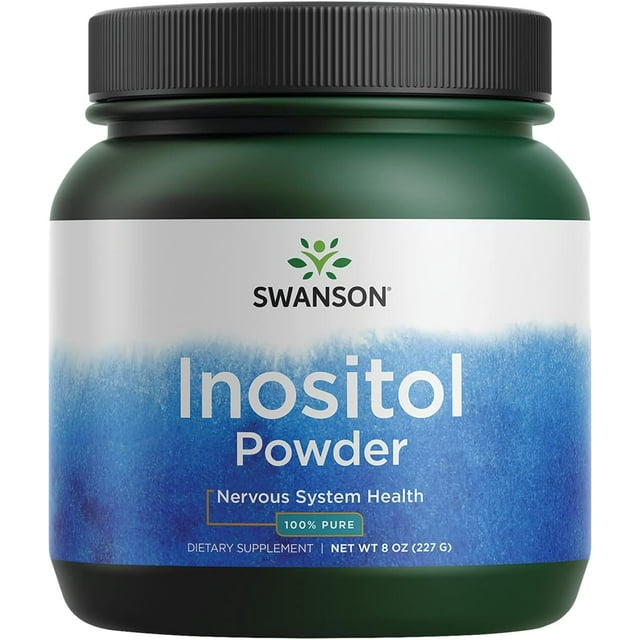 Swanson Suplemento Alimenticio de Inositol en Polvo, 227 g (8 oz)