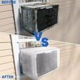 thumbnail image 3 of Misright Easy Installation Window Air Conditioning Cover with Ventilation Mesh, 3 of 8