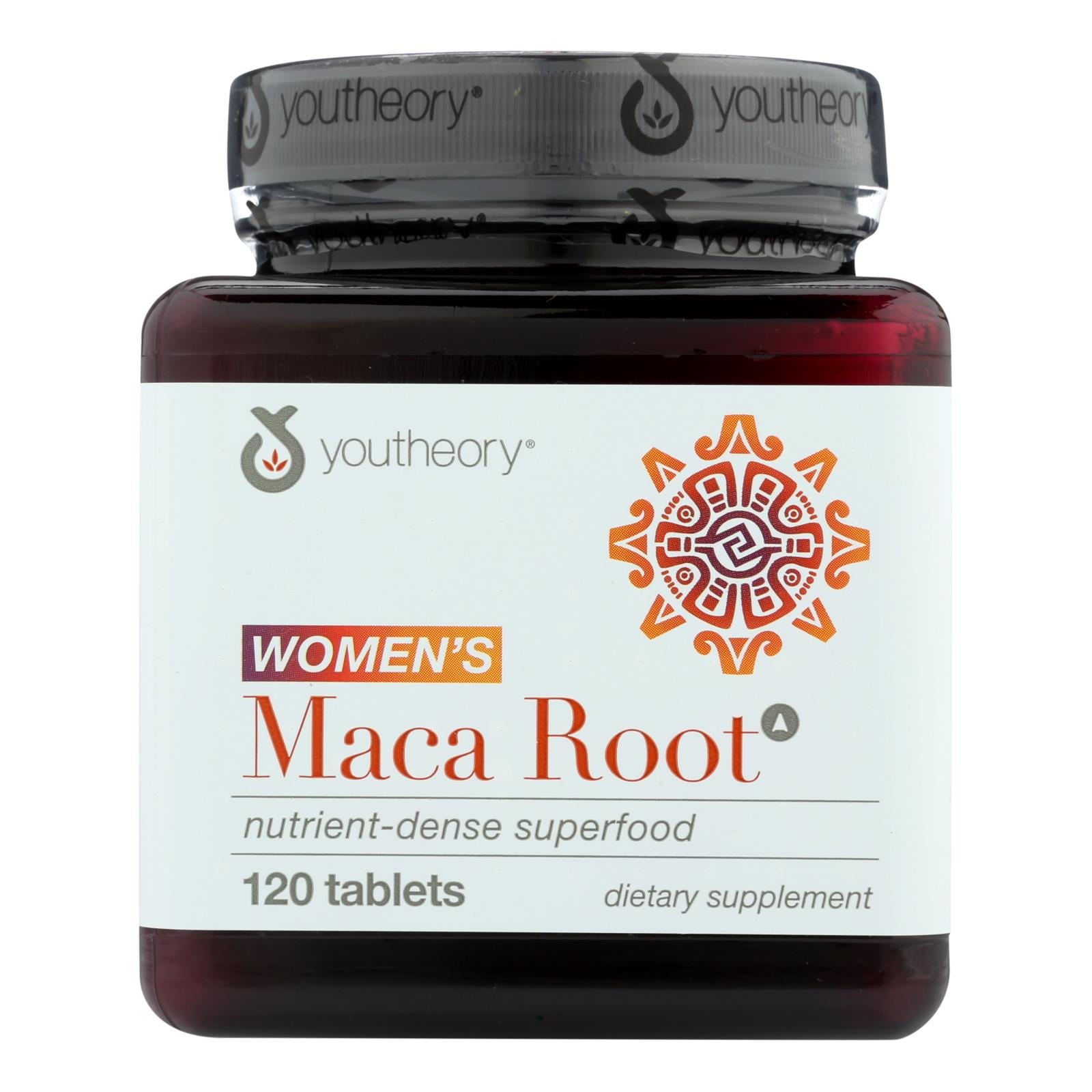 Youtheory Dietary Supplement Womens Maca Root Advanced 1 Each 120 