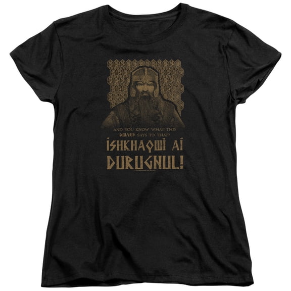 Lord Of The Rings - Ishkhaqwi Durugnul - Women's Short Sleeve Shirt - Large