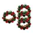 thumbnail image 1 of Servilleteros navideños Sunnimix de aleación de zinc 4 piezas campanas, 1 of 8